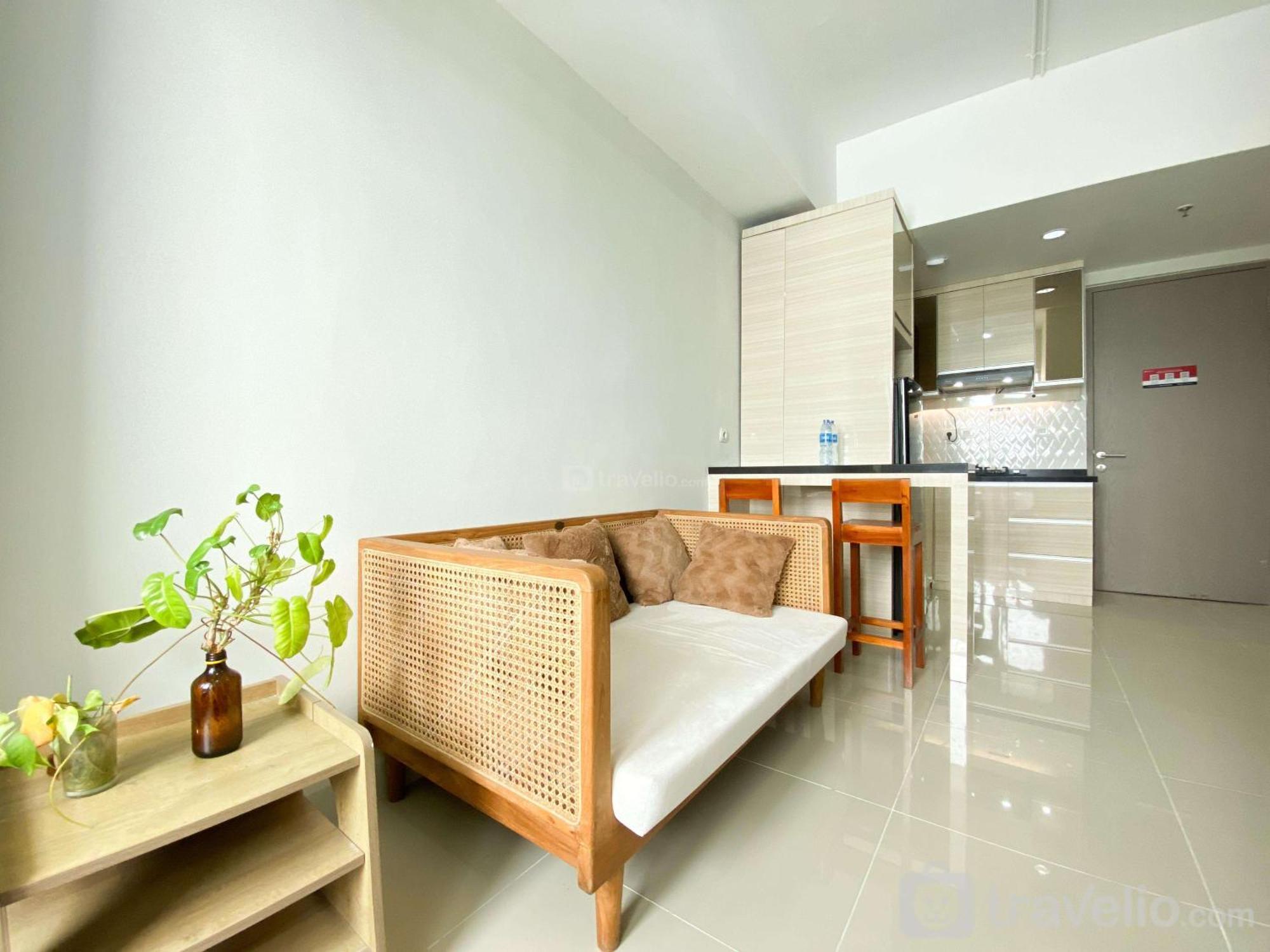 Apartemen Modern Look And Comfy 2br Vasanta Innopark By Travelio *
