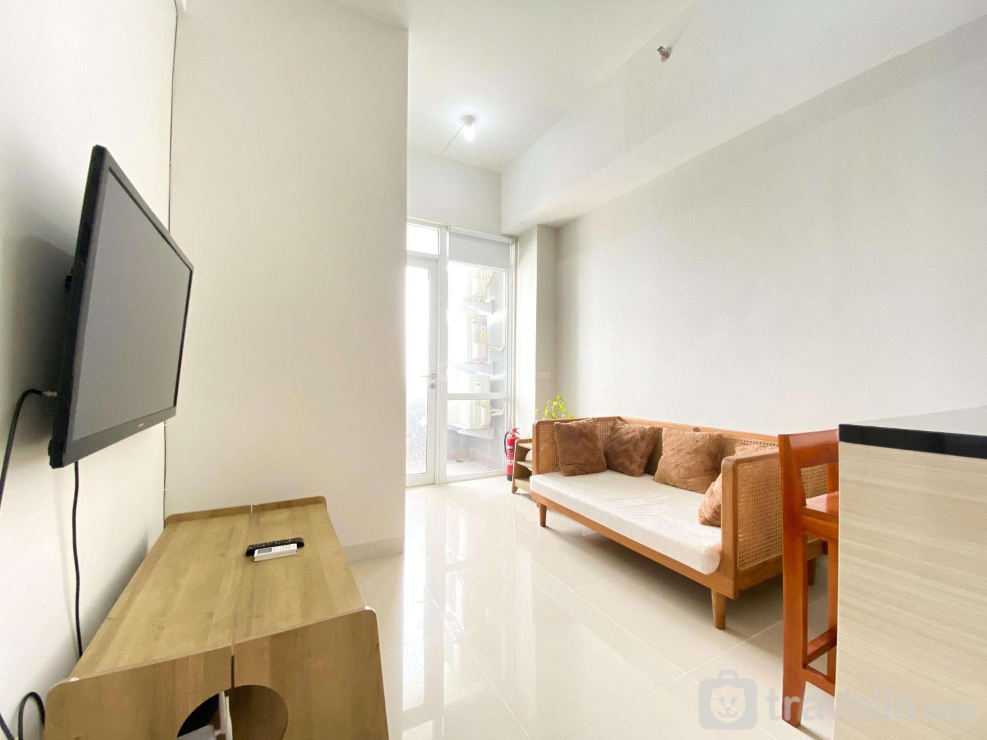 Apartemen Modern Look And Comfy 2br Vasanta Innopark By Travelio *